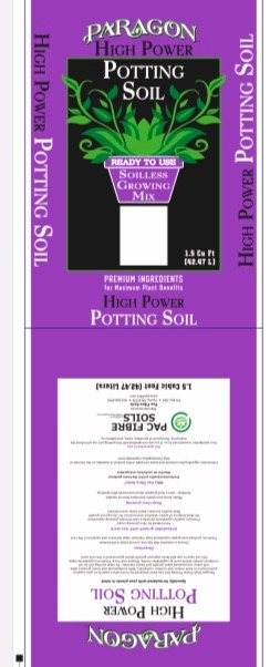 Paragon Growing Media Solutions Bagged (High Power) Potting Soil 